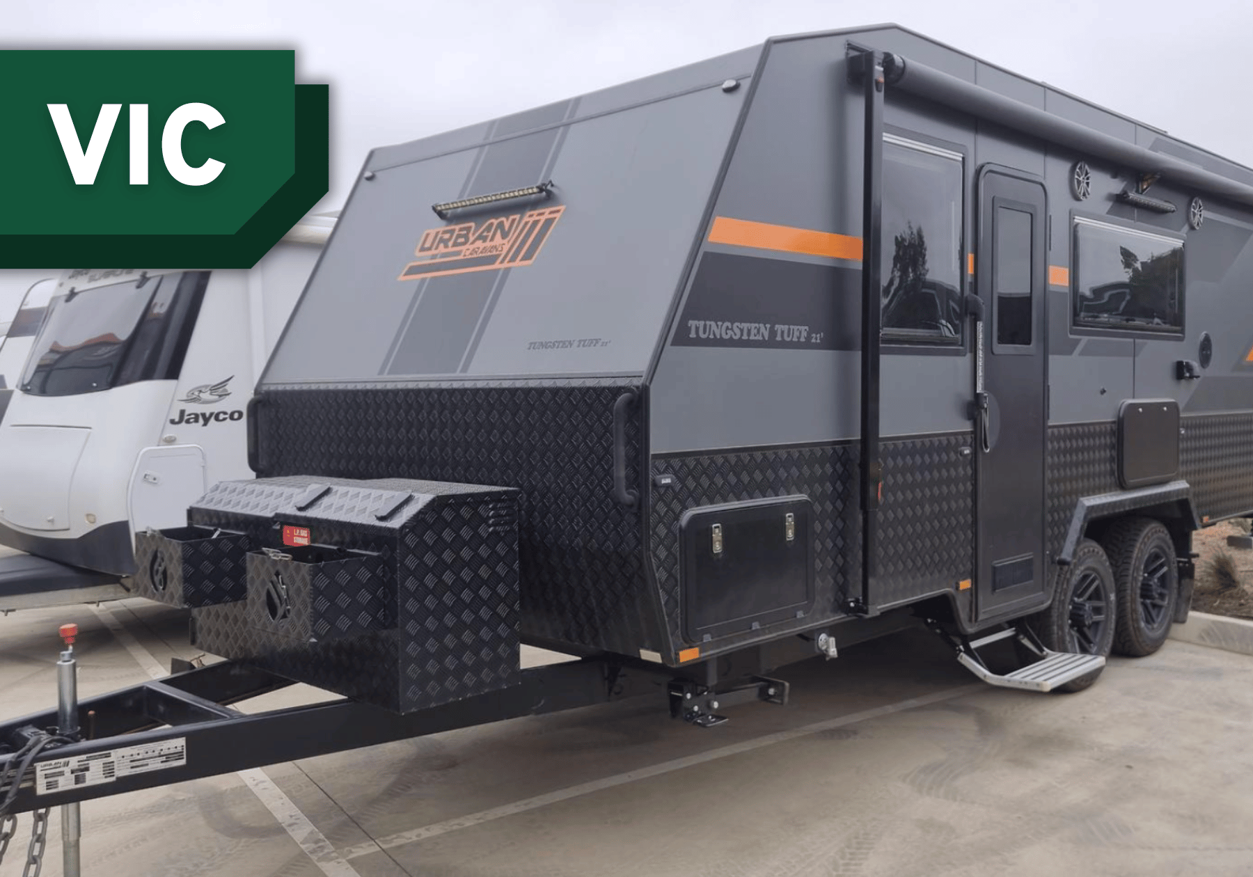 2024 Urban Caravans Tungsten Tuff 21′ Family 2 Bunk