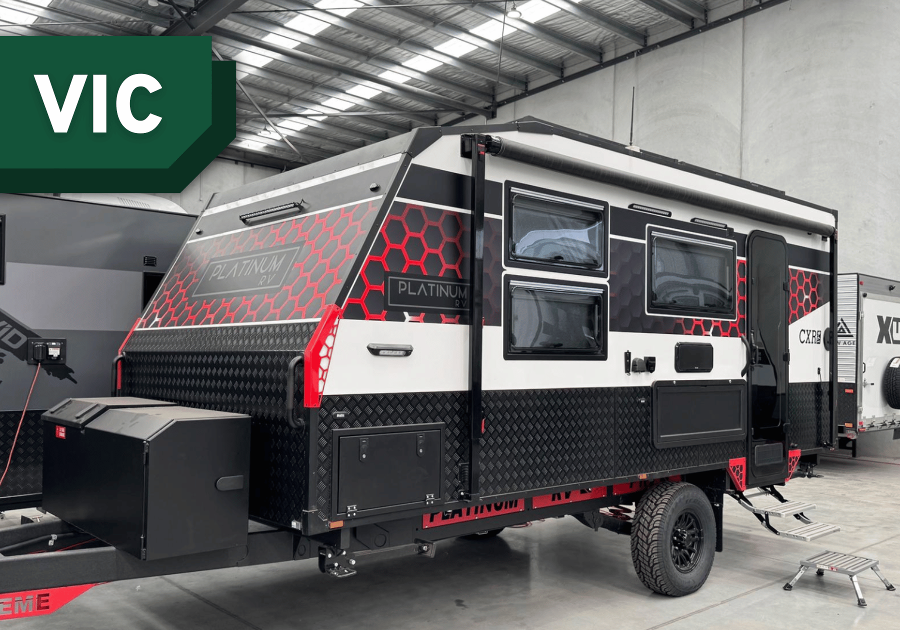 2025 Platinum RV CXR 17’6 L-Shape Layout