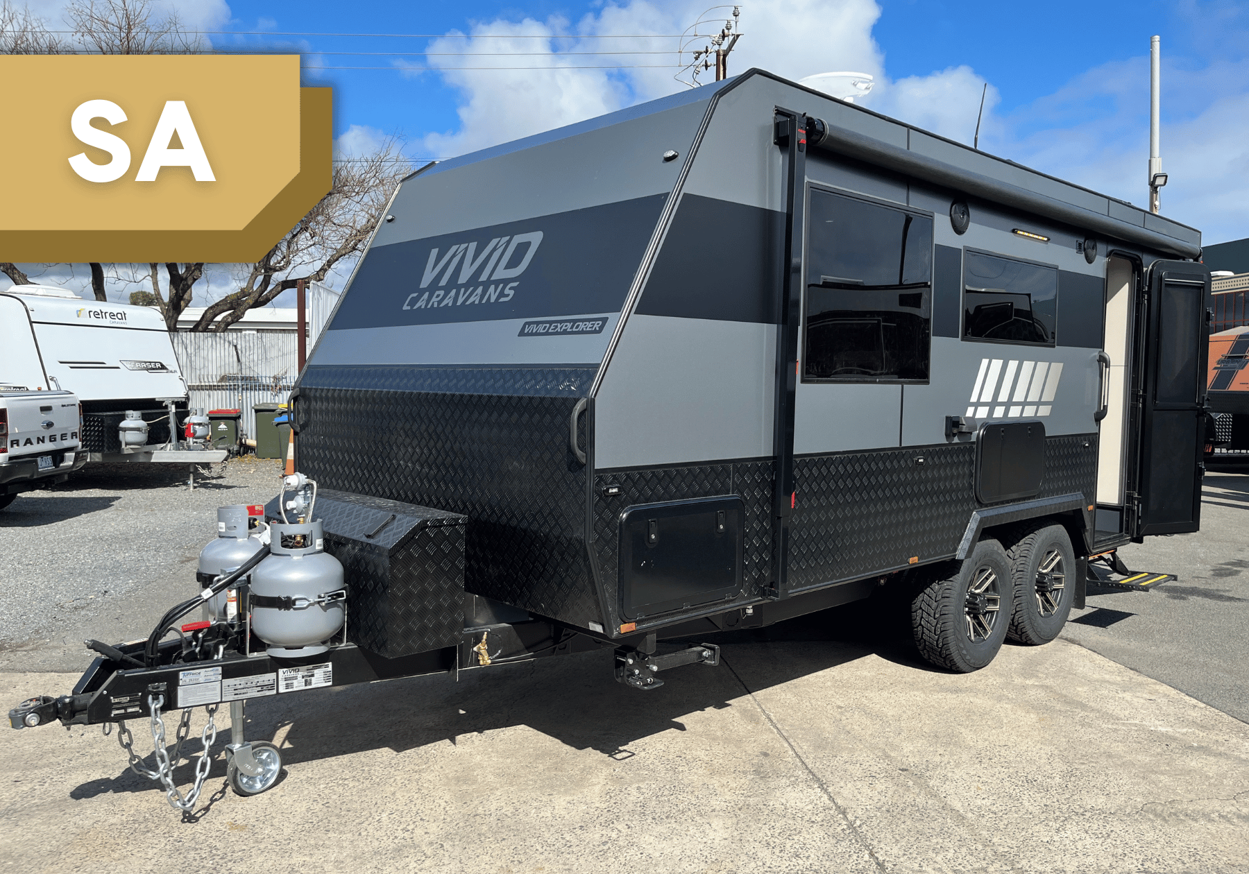 2026 Vivid Caravans 20' Explorer Club Lounge